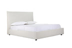 Edge Gas Lift Bed Frame Latte Queen