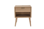 Rio Bedside Table 1 Drawer 1 Shelf Oak