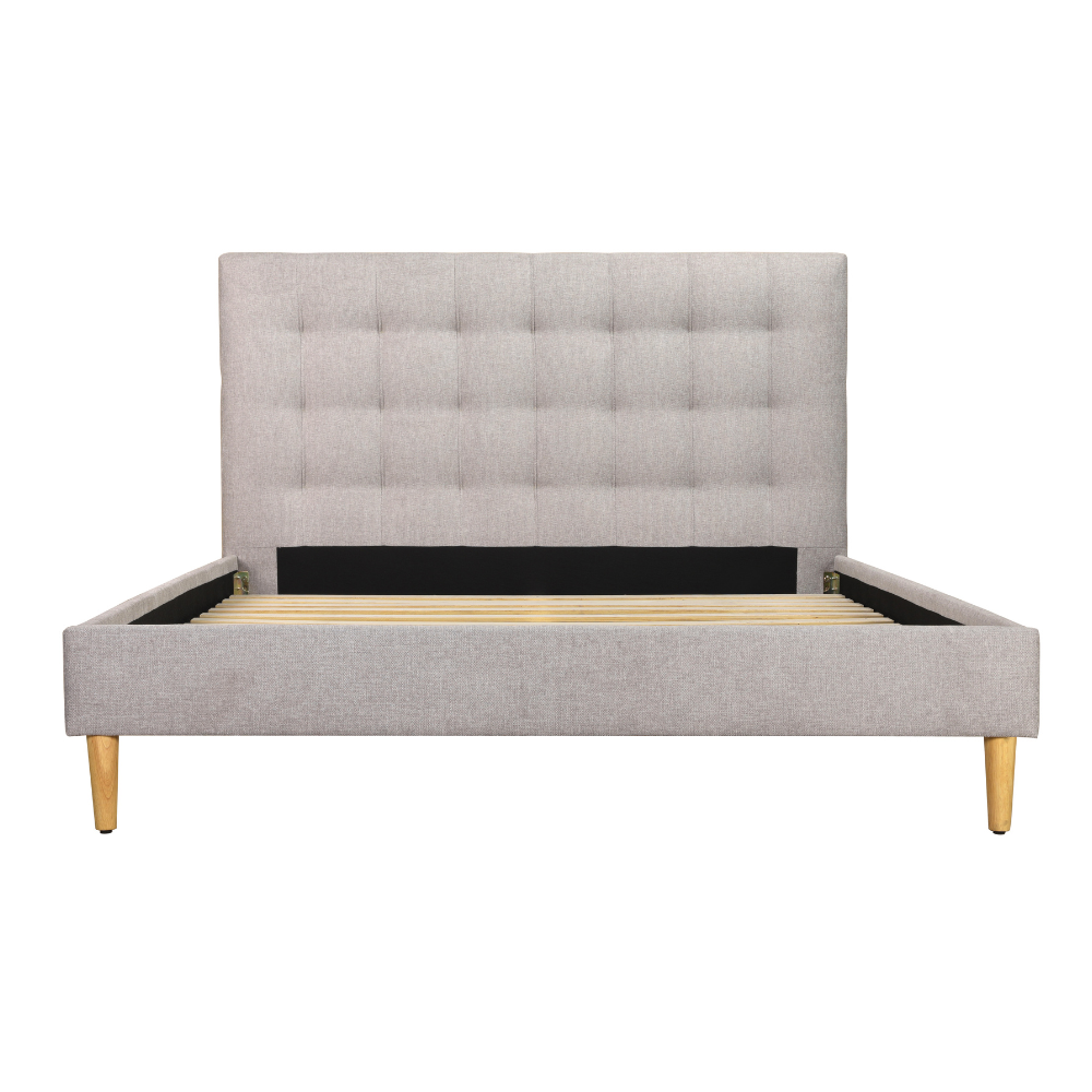 Mason Upholstered Bed Frame With USB