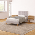Mason Upholstered Bed Frame With USB