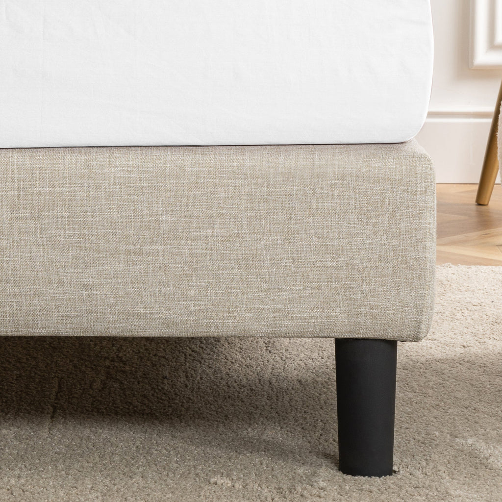 Essentials Tufted Bed Frame with USB