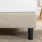 Essentials Tufted Bed Frame with USB