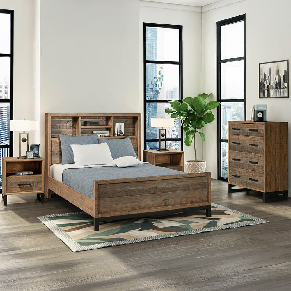 Reklaim Bookcase Bed Frame